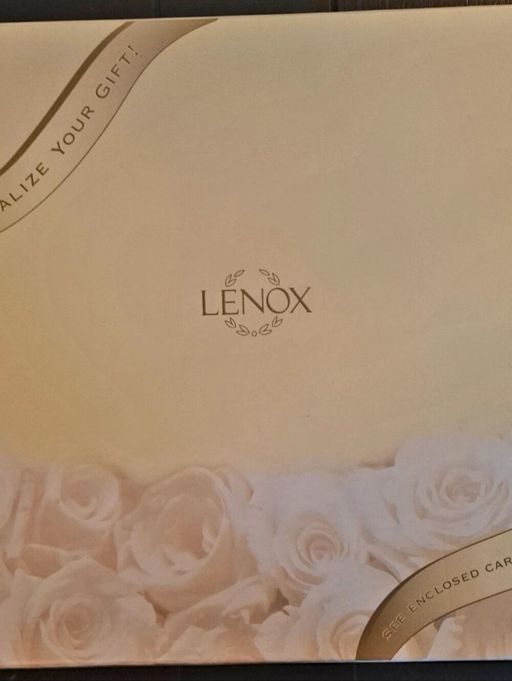 Lenox Gold Double Heart Picture Frame